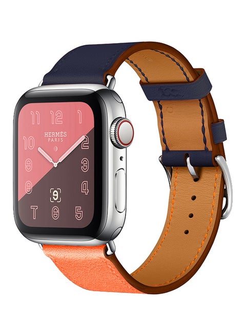 Single Loop Leather Wrist Strap Watchband for Apple Watch Series 3/ 2/ 1 Multicolour