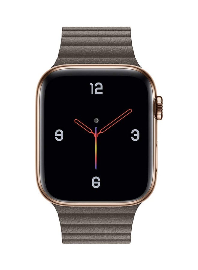 Leather Magnetic Loop Bracelet Strap Band For Apple Watch Series 4/ 3/ 2/ 1 Brown  - Image 2