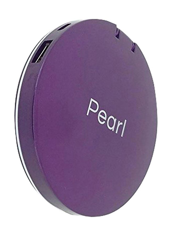 HYPER 3000.0 mAh Pearl Power Bank With LED Compact Mirror Purple - Image 5