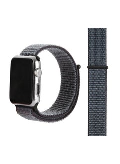 Replacement Nylon Band For Apple Watch Series 1/2/3/4 38/40mm Space Grey