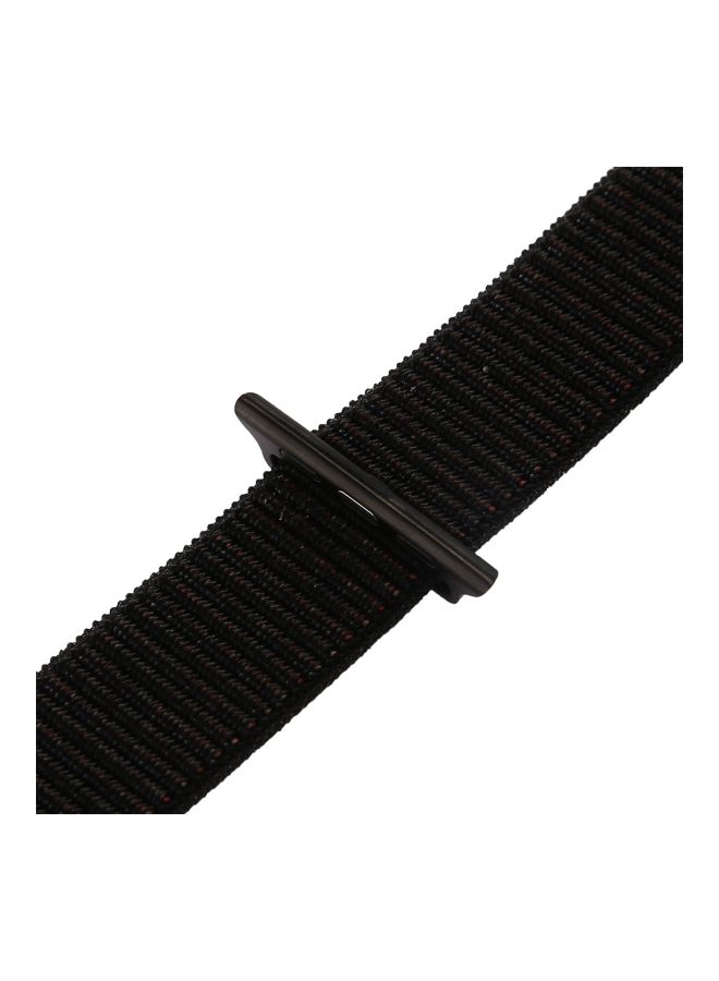 Generic - Replacement Band For Apple Watch Series 1/2/3/4 38/40mm Nightfall Black - Image 1