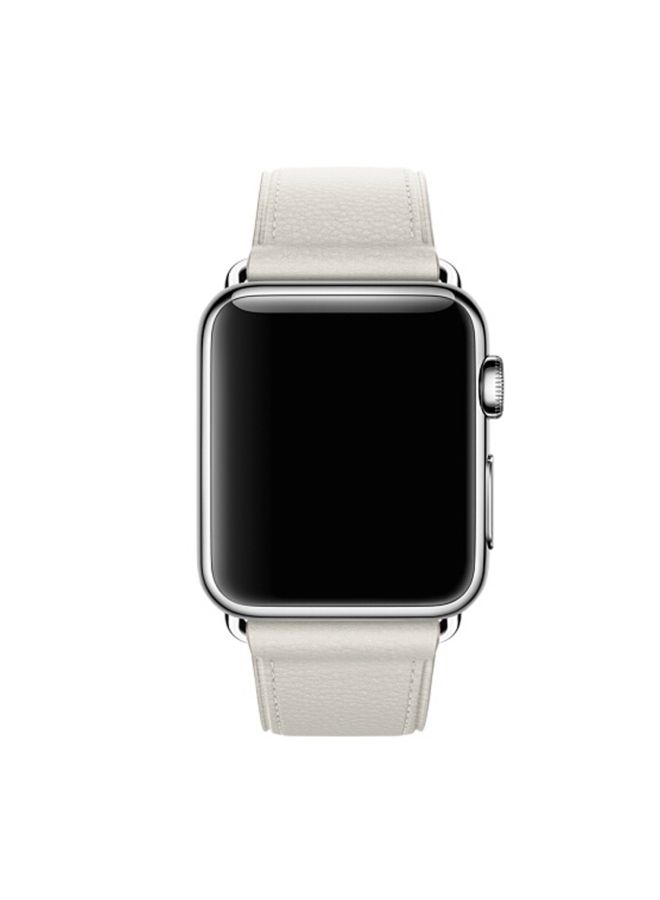 Replacement Band For Apple Watch Series 1/2/3 38mm White  - Image 3