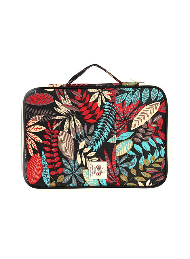 Generic Multi-Purpose Zipper Document Storage Bag Multicolour 