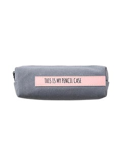 Creative School Pencil Case Bag Grey