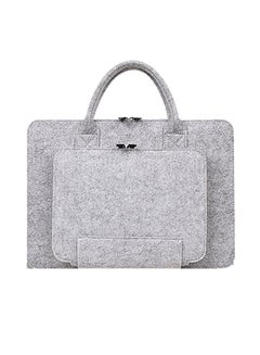 Wool Felt Laptop Bag For Apple Macbook Air Pro Grey