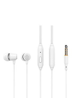 Celebrat Wired Stereo In-Ear Headphone - Color May Vary White/Black  - Image 1