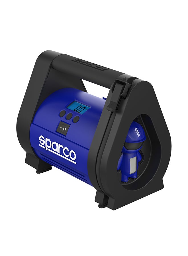Sparco High Grade Air Compressor With Tire Pressure Gauge  - Image 1
