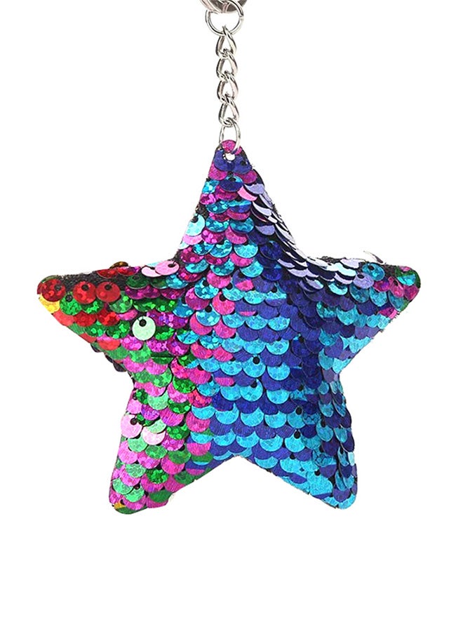 Small Five Pointed Star Keychain