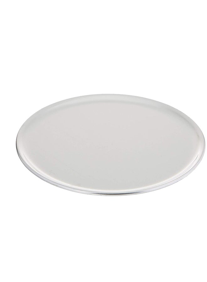 New Star Foodservice Coupe Style Pizza Pan Silver 10inch  - Image 1