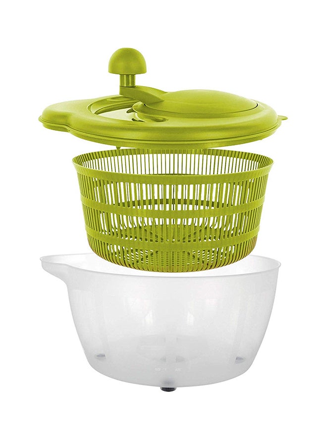 Westmark Vegetable Salad Spinner Green/Clear 11.4 x 9.9 x 8.5inch - Image 3