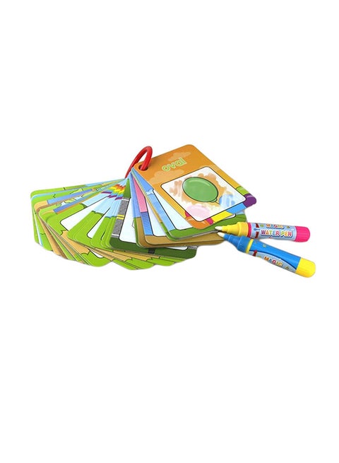 26-Piece Water Painting Graffiti Book Card