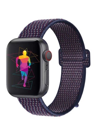 Nylon Sport Loop Band For Apple Watch Series Indigo - v1569422283/N30032132A_1