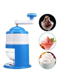 Olympia Portable Manual Hand Ice Crusher Blue 15.5x15.5x27centimeter  - Image 1