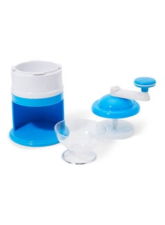 Olympia Portable Manual Hand Ice Crusher Blue 15.5x15.5x27centimeter  - Image 3