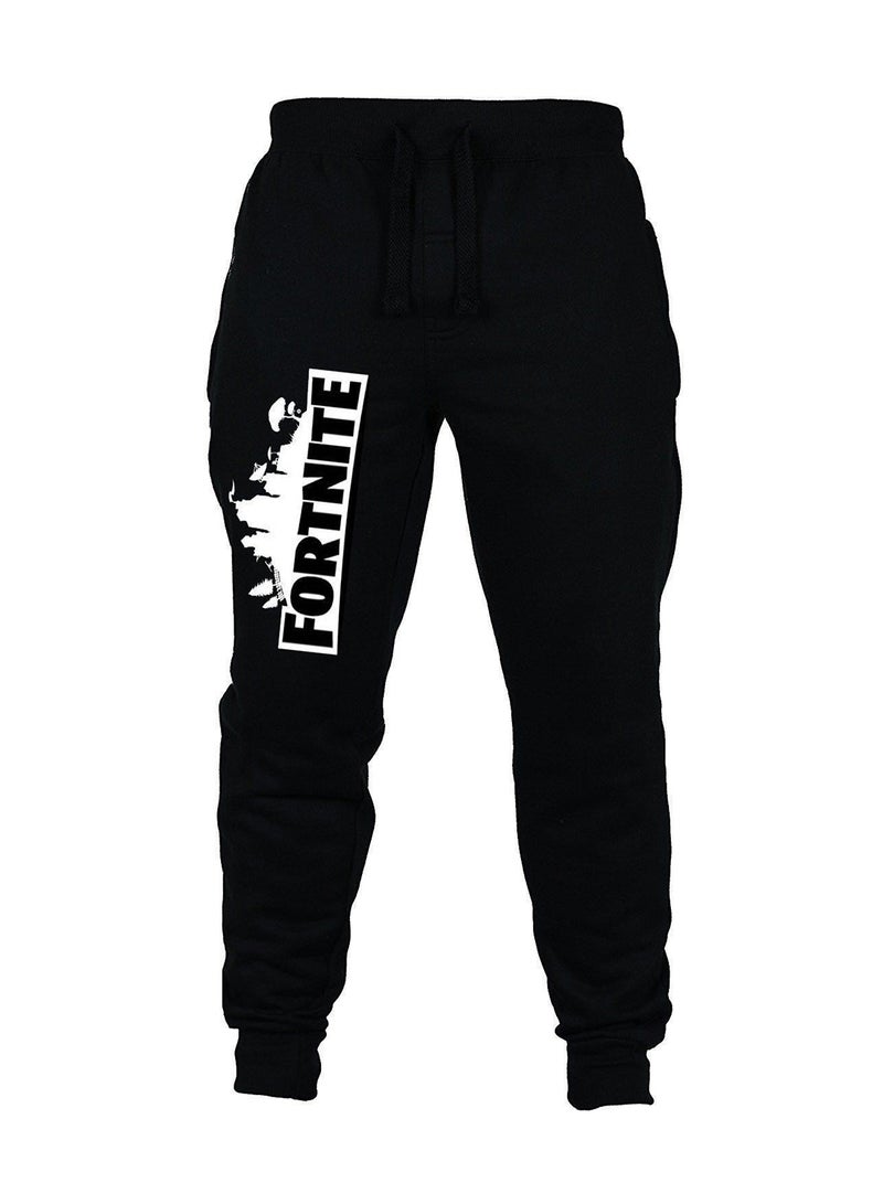 Generic - Fortnite Print Pattern Long Sleeve Hoodie And Pant Set Red - Image 1