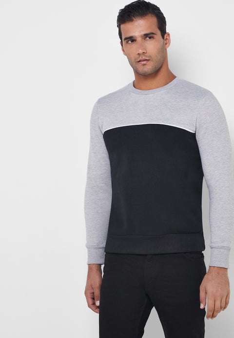 Colour Block Sweater Multicolour
