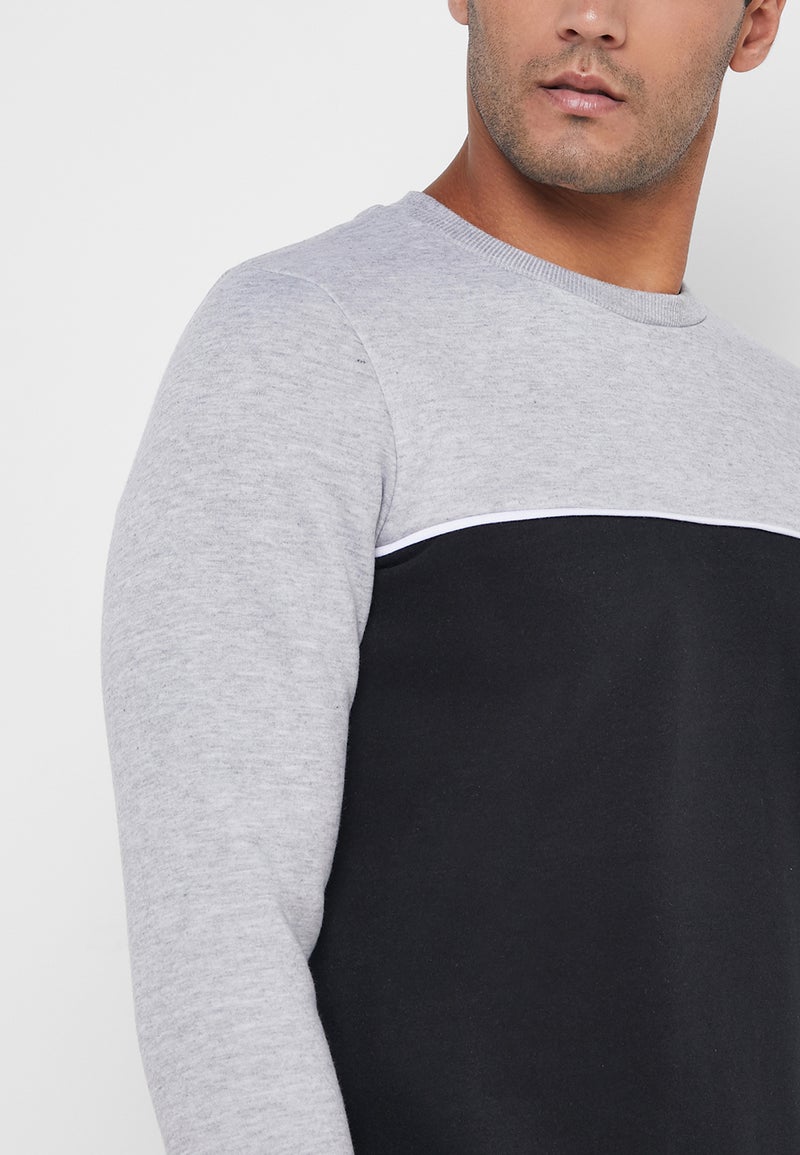 Colour Block Sweater Multicolour