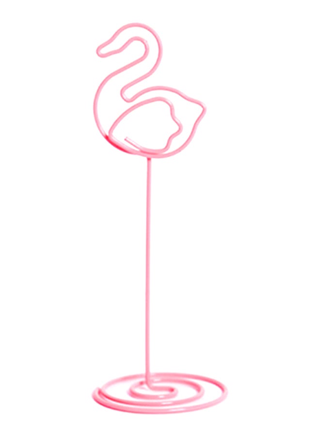 Generic Wedding Place Card Holder Photo Clip Pink 