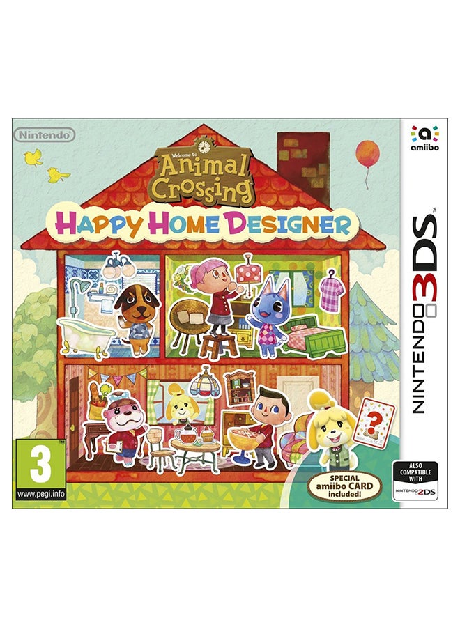 Geekay games Animal Crossing Happy Home Designer (Intl Version) - Children's - Nintendo 3DS