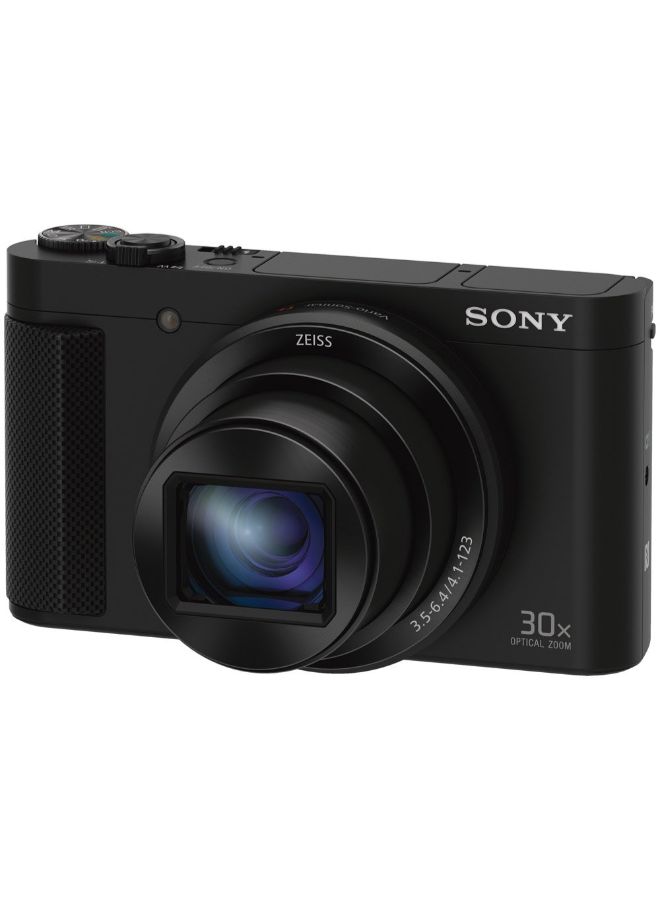 Cyber-shot DSC-HX80 Point And Shoot Camera 18.2MP 30x Zoom With Tilt LCD screen, Built-In Wi-Fi, NFC And Accessory Bundle