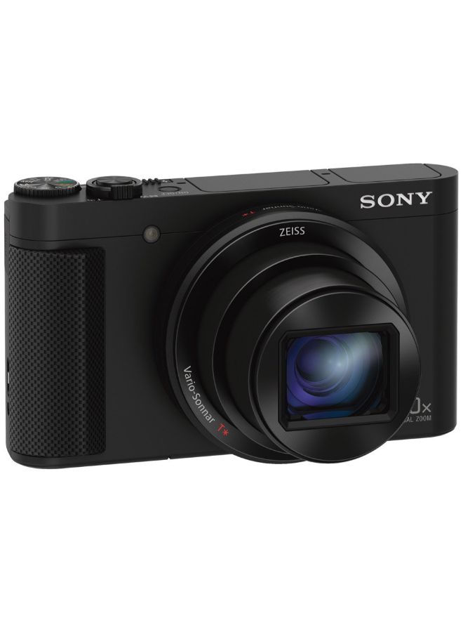 Cyber-shot DSC-HX80 Point And Shoot Camera 18.2MP 30x Zoom With Tilt LCD screen, Built-In Wi-Fi, NFC And Accessory Bundle