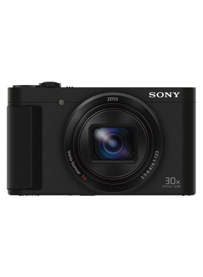 Cyber-shot DSC-HX80 Point And Shoot Camera 18.2MP 30x Zoom With Tilt LCD screen, Built-In Wi-Fi, NFC And Accessory Bundle