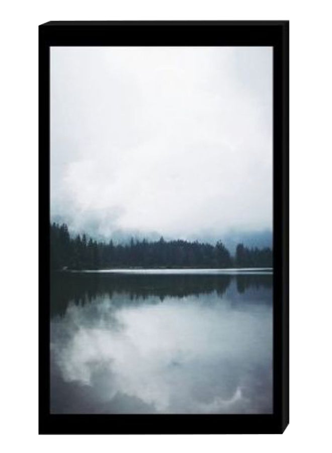 Modern Wall Decor Painting With Inner Frame Multicolour