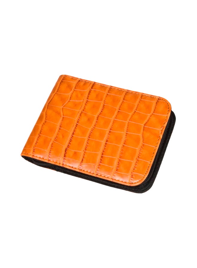 Crocodile Pencil Storage Bag Orange
