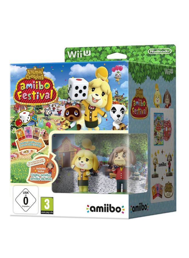 جيكاي جيمز لعبة Animal Crossing: Amiibo Festival - نينتيندو وي يو - adventure - nintendo_wii_u 