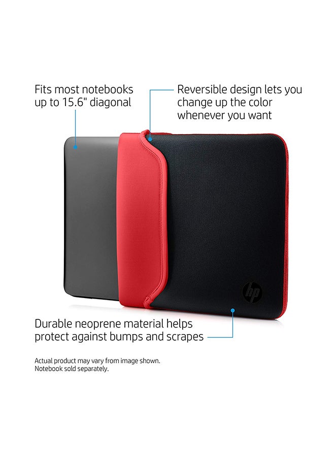 HP Chroma Reversible Sleeve Black/Red - Image 4