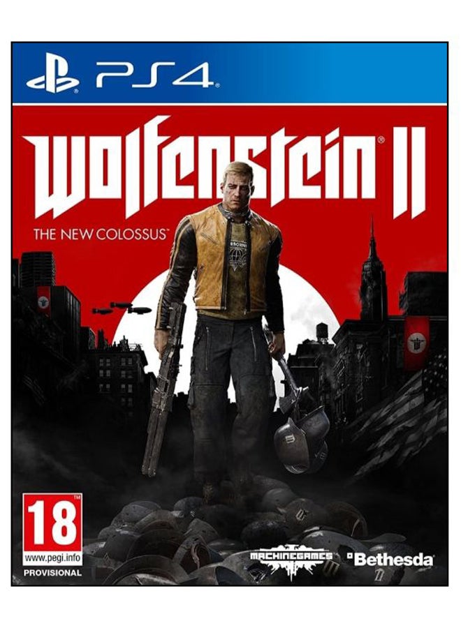 لعبة الفيديو Wolfenstein II - لبلايستيشن 4 - action_shooter - playstation_4_ps4 - v1569478199/N30230956A_1