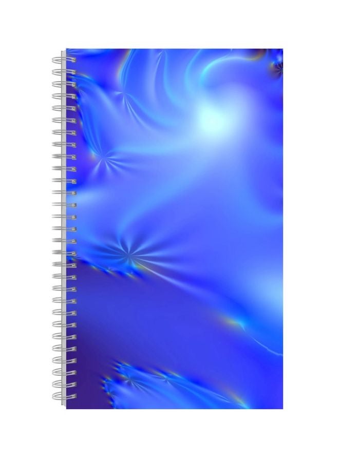 Generic - A4 Printed Spiral Bound Notebook Blue - Image 1