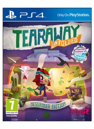 Tearaway Unfolded: Messenger Edition - PlayStation 4 - arcade_platform - playstation_4_ps4 - v1569478561/N30230534A_1