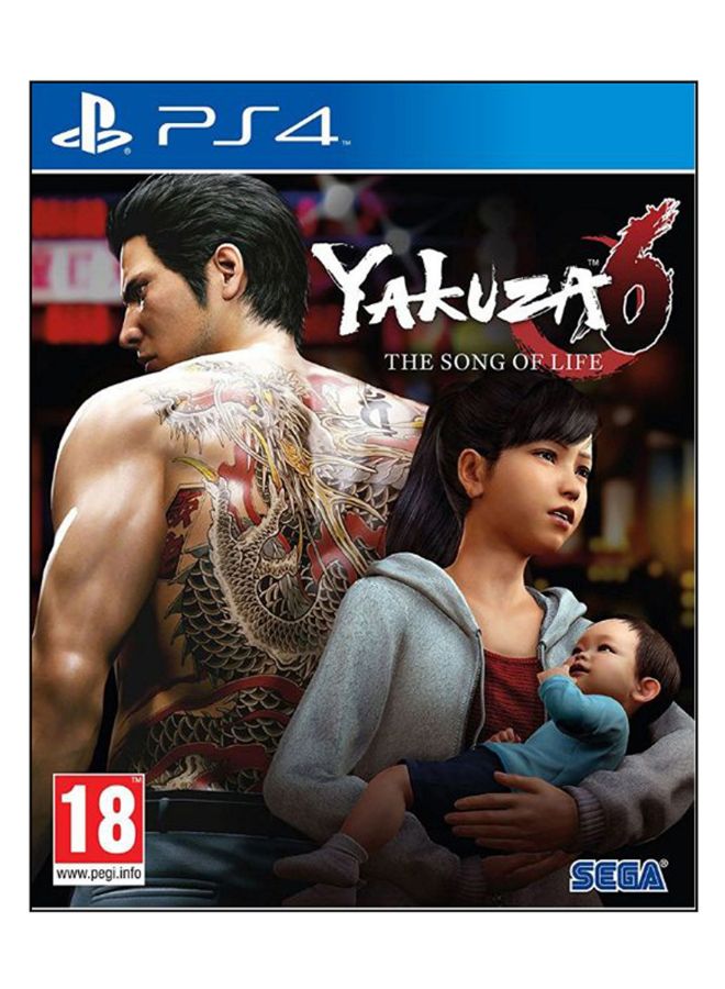 Sega - Yakuza 6: The Song Of Life (Intl Version) - Fighting - PlayStation 4 (PS4) - Image 1