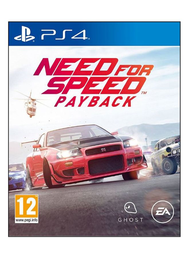 جيكاي جيمز لعبة "Need For Speed Payback" (إصدار عالمي) - سباق - بلاي ستيشن 4 (PS4)
