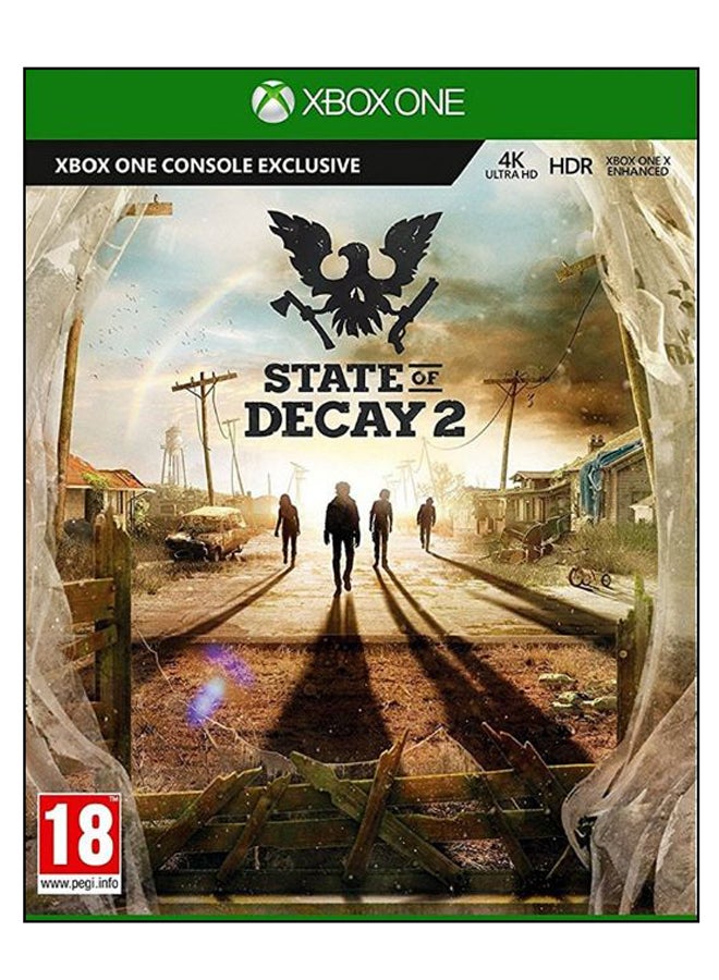 جيكاي جيمز لعبة ستيت أوف ديساي 2 - إكس بوكس ون - adventure - xbox_one