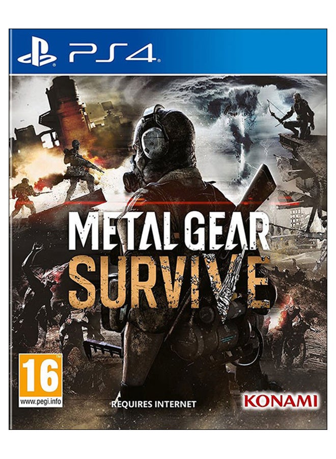 كونامي ميتال جير سيرفايف - بلاي ستيشن 4 - action_shooter - playstation_4_ps4 
