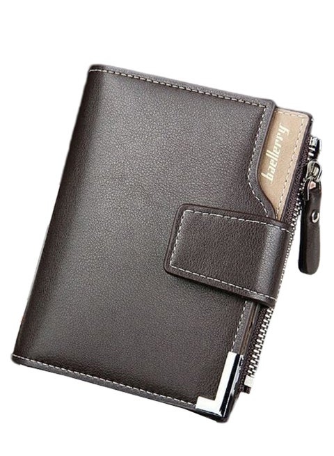 3-Fold Ultrathin Portable Casual Wallet Coffee