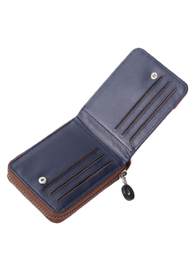 baellerry 3-Fold Leisure Style Casual Wallet Brown - Image 3