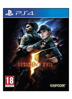 جيكاي جيمز لعبة " Resident Evil 5" (إصدار عالمي) - الأكشن والتصويب - بلاي ستيشن 4 (PS4)  - Image 1