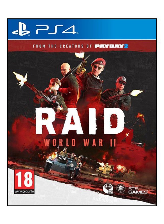 505 Games RAID World War II - PlayStation 4 - action_shooter - playstation_4_ps4 