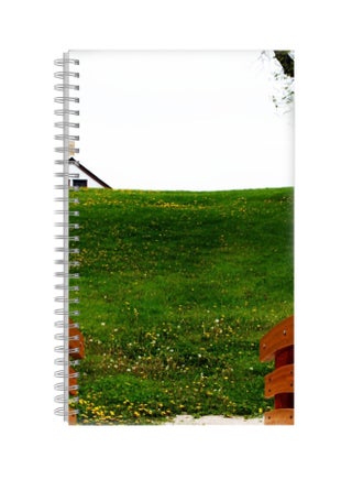 A4 Printed Spiral Bound Notebook Green/White - v1569480880/N30357456A_1