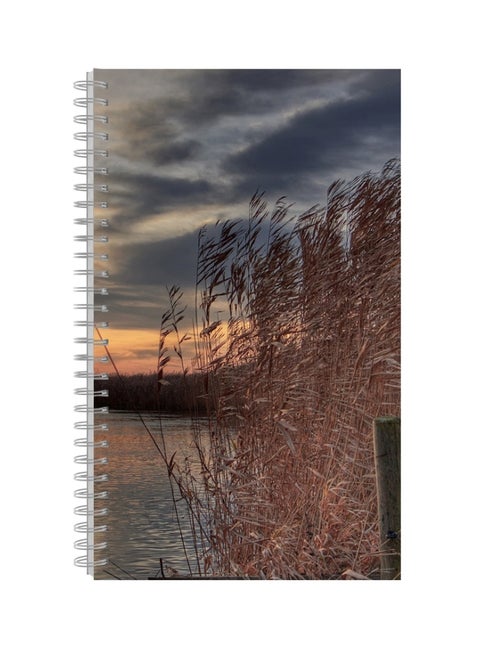 A4 Printed Notebook Grey/Brown