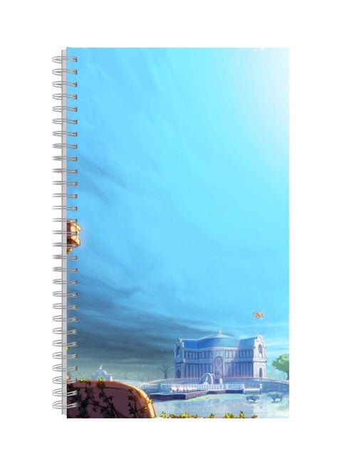 A4 Printed Notebook Blue