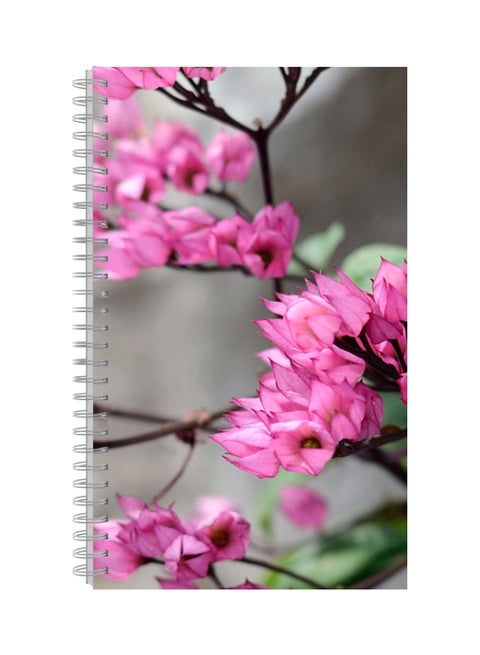 A4 Printed Spiral Bound Notebook Multicolour