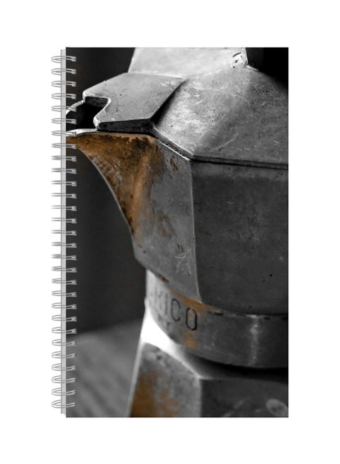 A4 Printed Spiral Bound Notebook Multicolour