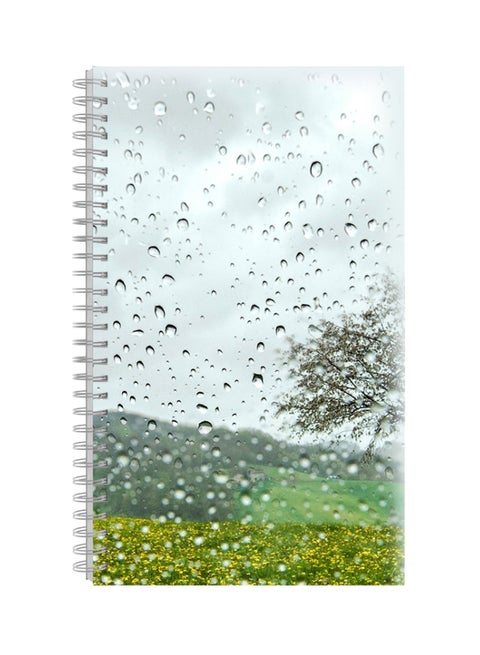 A4 Printed Spiral Bound Notebook Multicolour