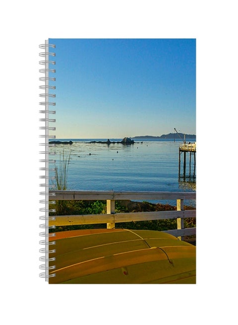 A4 Printed Spiral Bound Notebook Multicolour