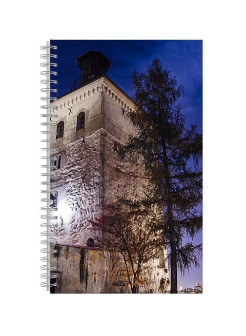 A4 Printed Spiral Bound Notebook Multicolour
