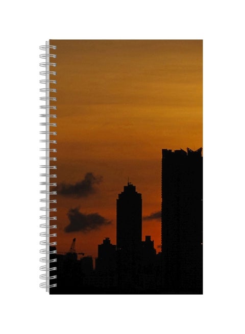 A4 Printed Spiral Bound Notebook Multicolour